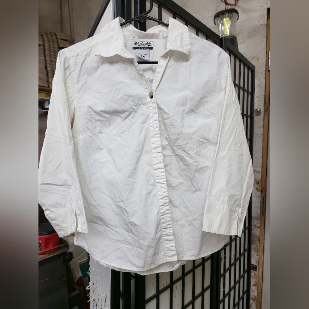 Columbia women's white size Large